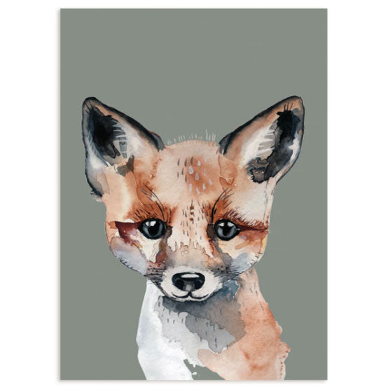 Postkarte «Fox» von Nuukk