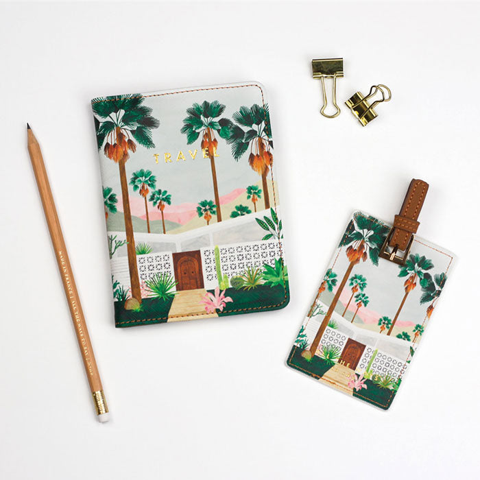 Passport + Luggage Set «Palm Springs» von All the ways to say