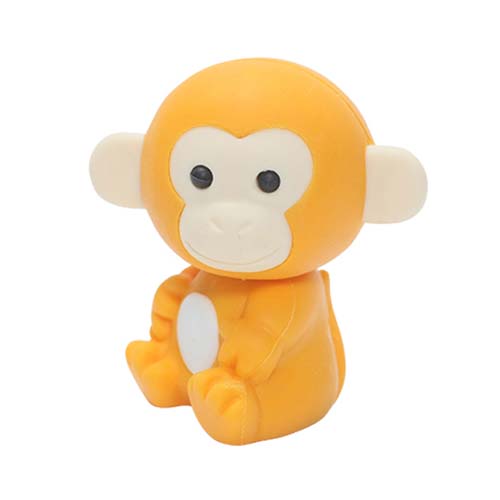 Radiergummi «Affe» in orange von Midori