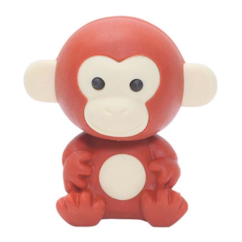 Radiergummi «Affe» in rot von Midori