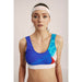 Bikini Top «Suza» in print superwoman von Volans - Gr. 40