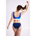 Bikini Top «Suza» in print superwoman von Volans - Gr. 40