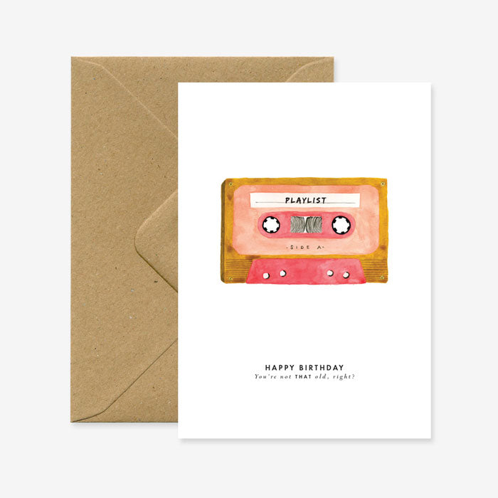 Karte «Tape» von All the ways to say