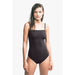 Badekleid «Vira» in braun von Volans - Gr. 36