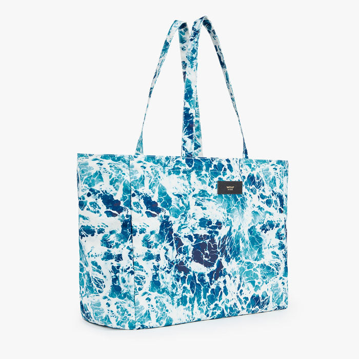 Tote Bag «Waves Large» aus PET von Wouf