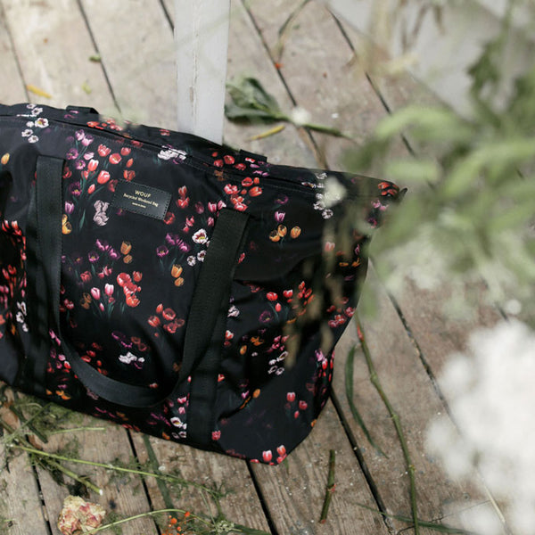 Weekend Bag Recycled «Tulips» von Wouf
