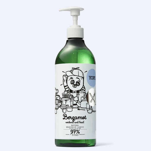 YOPE Natural Washing-Up Liquid «Bergamot, Verbena & Basil»