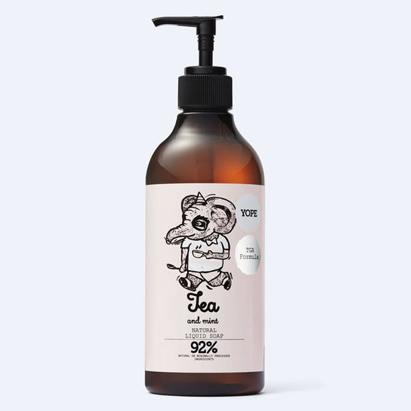 YOPE Natural Liquid Soap with TGA Formula «Tea & Mint»