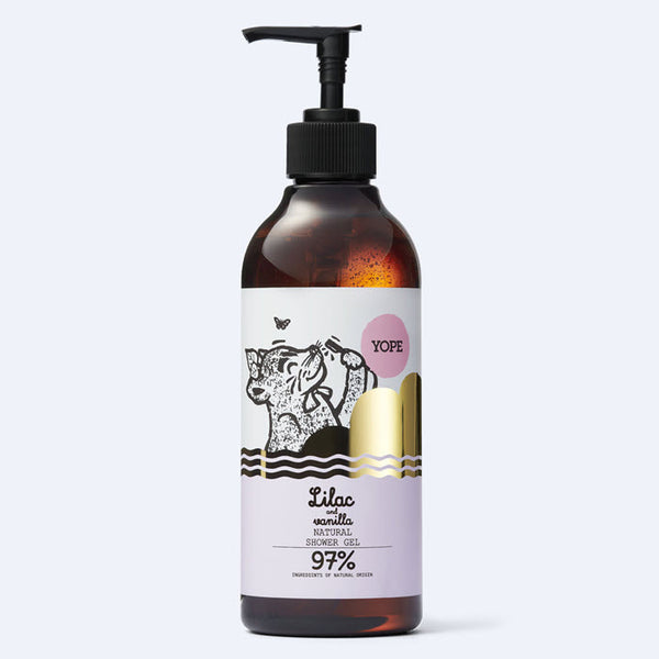 YOPE Natural Shower Gel «LILAC & VANILLA»