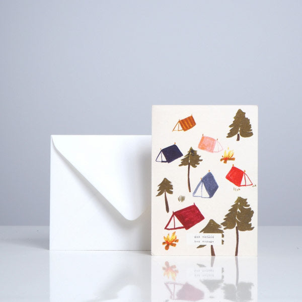 Karte «Camping Bon Voyage» von Season Paper