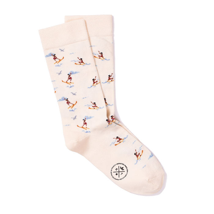 Socken Herren «ROY» Ivoire von Royalties