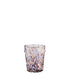 Trinkglas in orange/blue/white/clear von Madam Stoltz