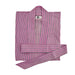Kimono gestreift purple/off white von Madam Stoltz
