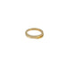 Ring «the oval» vergoldet von les solides