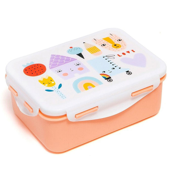 Lunchbox «skate & house » von Petit Monkey