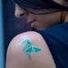 Tattoos «Mini Silver Origami» von Sioou