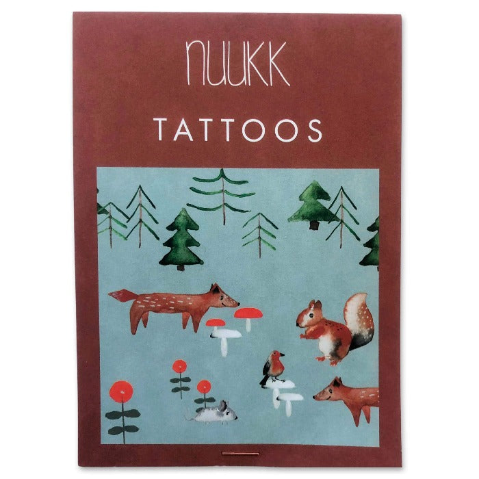 Organic Tattoo «Forest Animals» von Nuukk