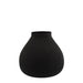 Vase aus Gusseisen in matt schwarz von Madam Stoltz