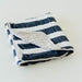 Quilt Cotton Muslin «NAVY STRIPE» von Little Unicorn