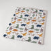 Big Kid Quilt Cotton Muslin «Dino Friends» von Little Unicorn